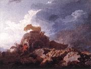 Jean Honore Fragonard The Storm USA oil painting artist